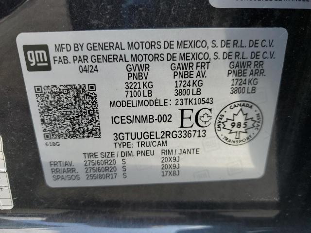 2024 GMC SIERRA K15 3GTUUGEL2RG336713