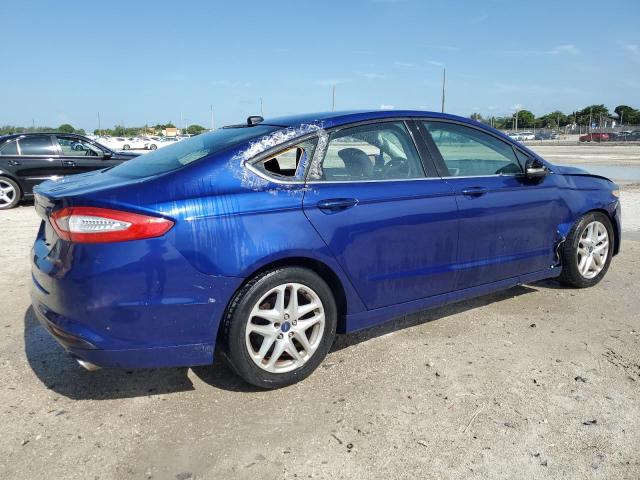 FORD FUSION SE 2014 blue sedan 4d gas 1FA6P0H79E5401442 photo #4
