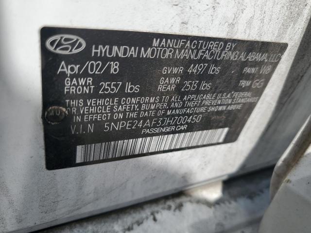 2018 HYUNDAI SONATA SE - 5NPE24AF3JH700450