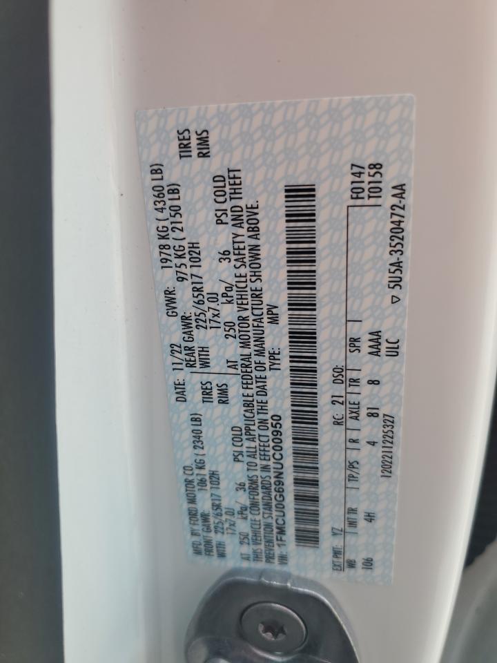 Ford Escape se 2022