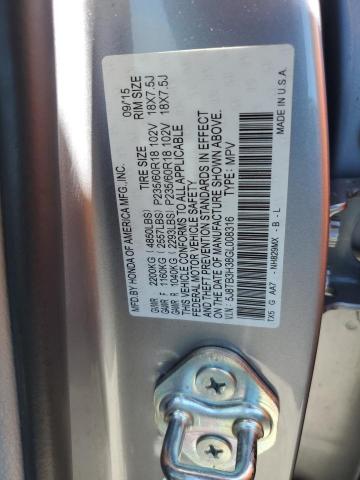 2016 ACURA RDX - 5J8TB3H38GL008316