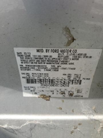 2013 FORD FLEX LIMIT - 2FMGK5D85DBD34210