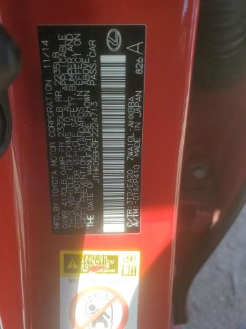 2015 LEXUS CT 200 JTHKD5BH3F2224713