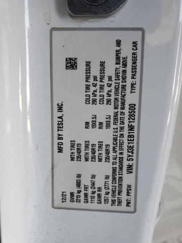 2022 TESLA MODEL 3 #3293592398