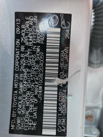 2014 LEXUS ES 300H #3294464514