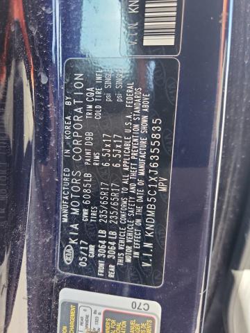 2018 KIA SEDONA LX KNDMB5C1XJ6355835