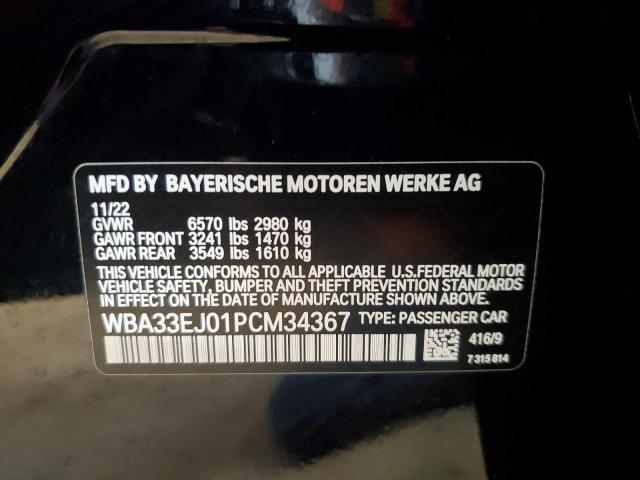 2023 BMW 760 XI WBA33EJ01PCM34367
