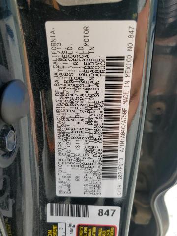 2013 TOYOTA TACOMA DOU - 3TMMU4FNXDM054585