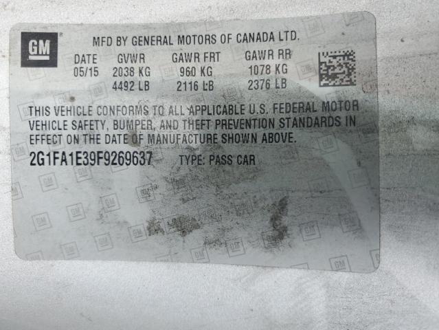 2015 CHEVROLET CAMARO LS 2G1FA1E39F9269637