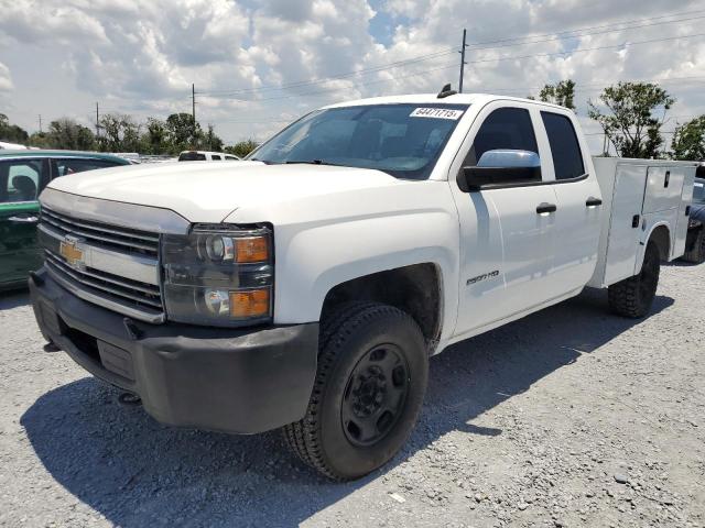 CHEVROLET SILVERADO 2016 white 4dr ext flexible fuel 1GB2KUEG6GZ369097 photo #1