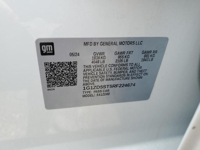 2024 CHEVROLET MALIBU LT 1G1ZD5ST5RF224674