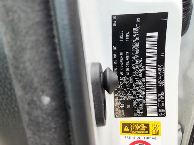 2018 TOYOTA HIGHLANDER 5TDBZRFH5JS872494