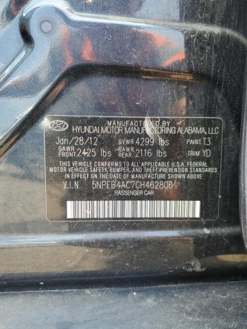2012 HYUNDAI SONATA GLS - 5NPEB4AC7CH462806