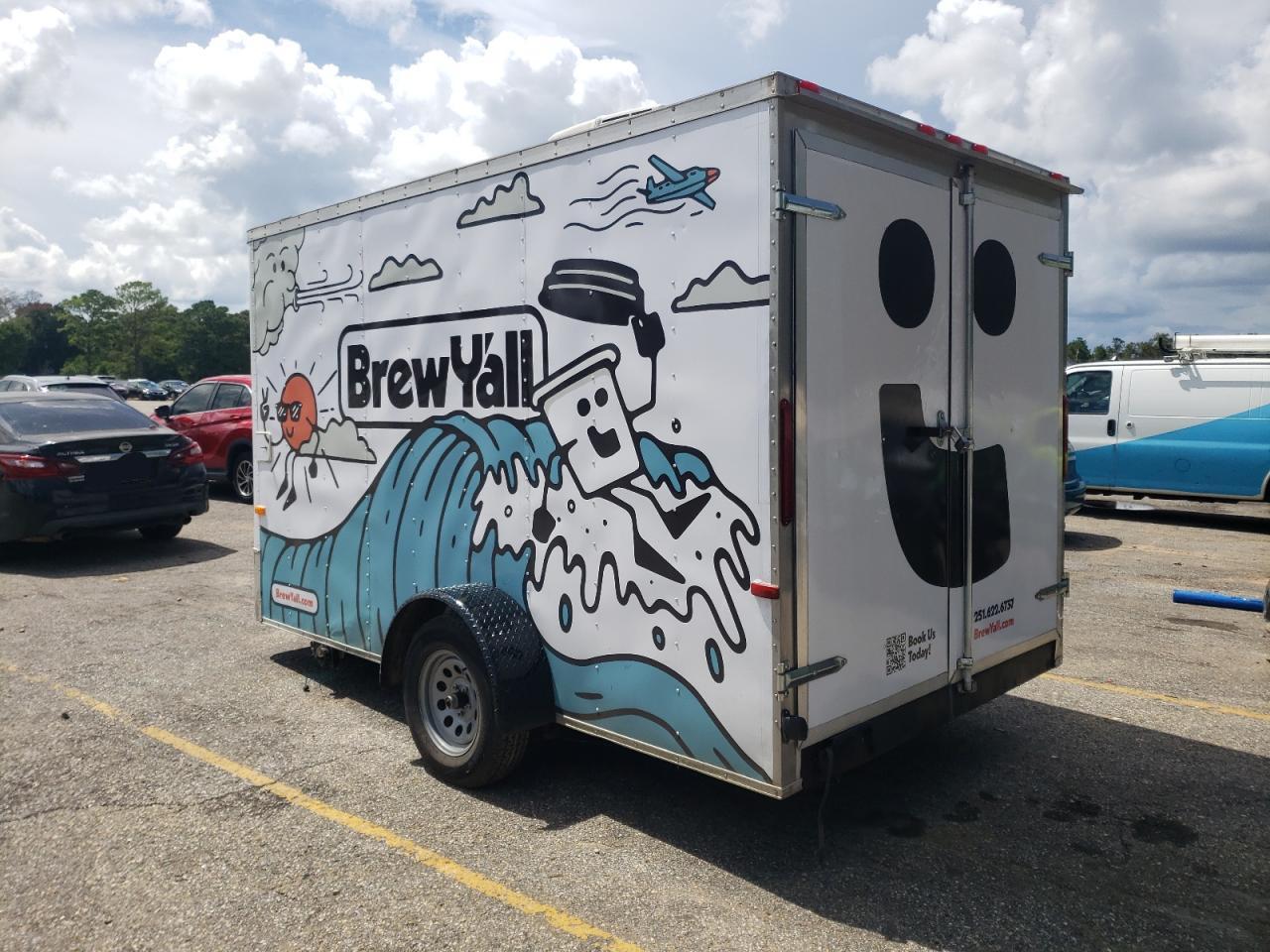 Lot #3303598935 2019 CARGOCRAFT ENCL TRLR