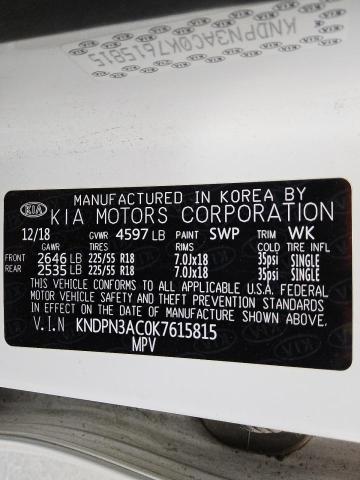 2019 KIA SPORTAGE E #3310336956