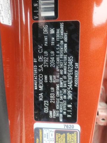 2023 KIA FORTE GT L 3KPF54ADXPE623485