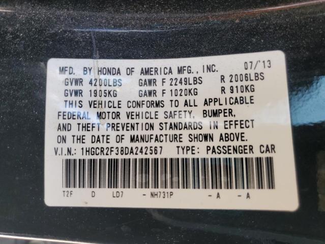 2013 HONDA ACCORD LX - 1HGCR2F38DA242567