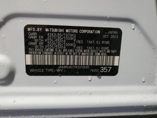 2024 MITSUBISHI OUTLANDER JA4ARUAU1RU003685