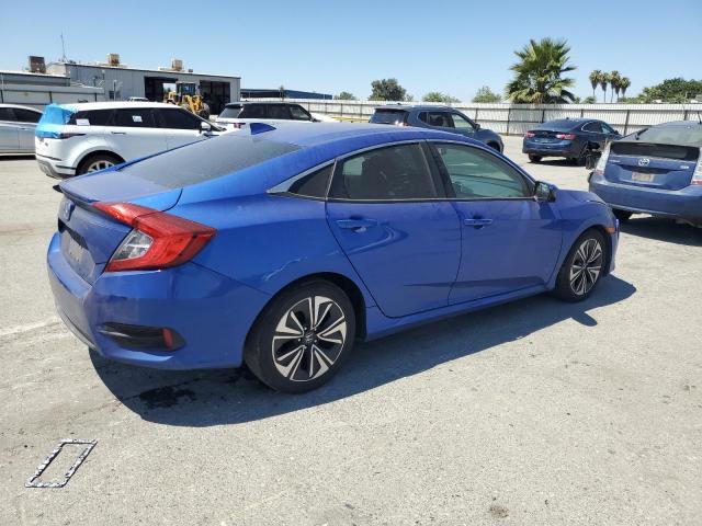 HONDA CIVIC EXL 2016 blue  gas 19XFC1F78GE206521 photo #4