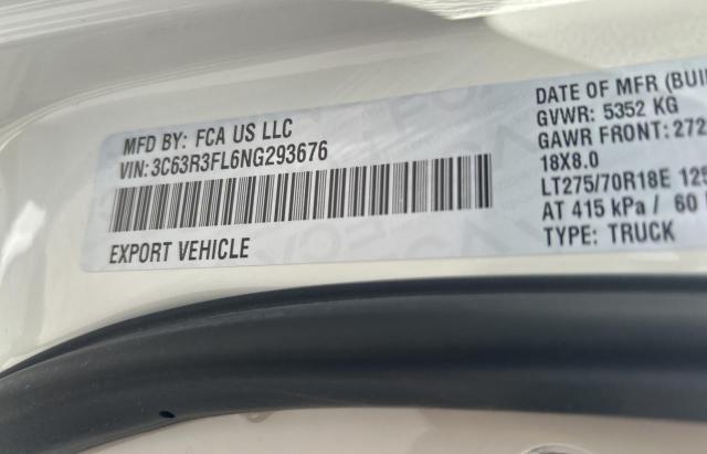 2022 RAM 3500 LONGH 3C63R3FL6NG293676