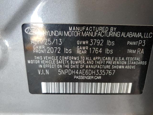 2013 HYUNDAI ELANTRA GL - 5NPDH4AE6DH335767