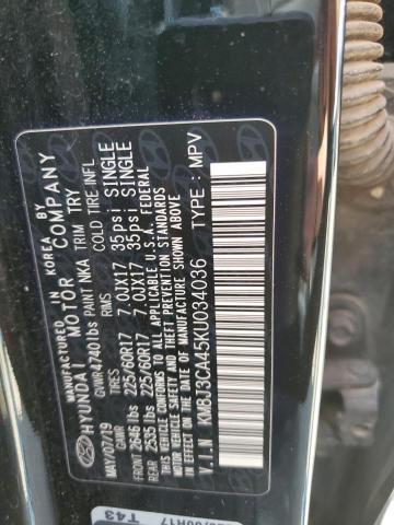 2019 HYUNDAI TUCSON LIMITED KM8J3CA45KU034036