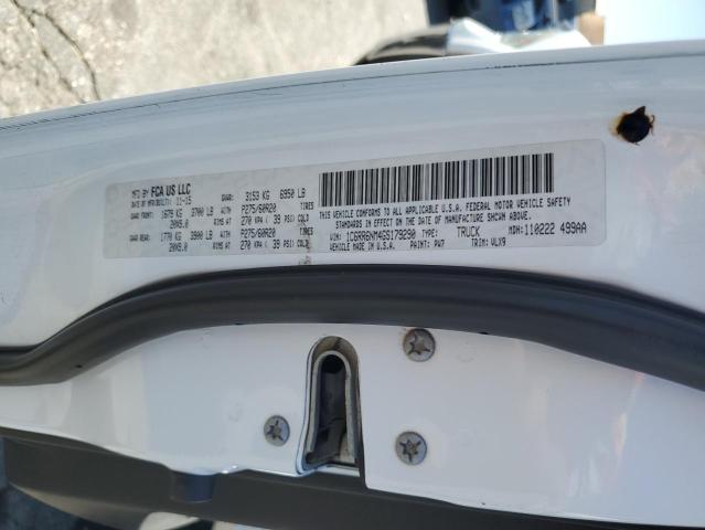 2016 RAM 1500 LARAMIE 1C6RR6NM4GS179290
