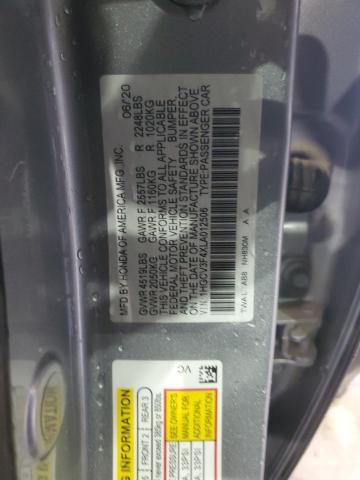 2020 HONDA ACCORD HYB 1HGCV3F4XLA012506