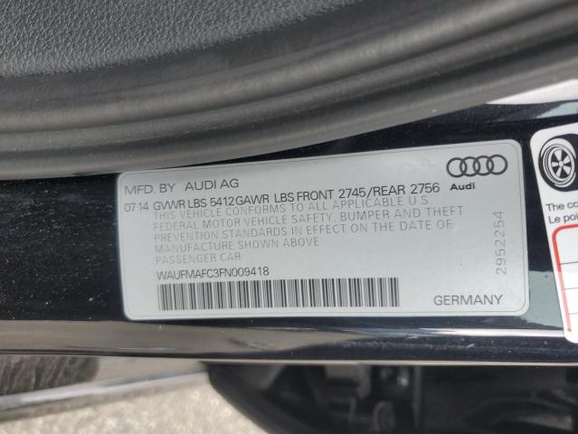 2015 AUDI A6 PREMIUM WAUFMAFC3FN009418