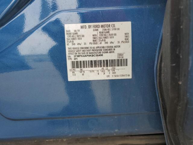2019 FORD EDGE ST - 2FMPK4AP9KBC56498