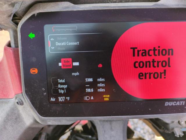 2022 DUCATI MULTISTRAD ZDMAALVW5NB009101