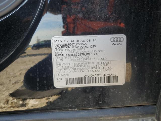 2011 AUDI Q5 PREMIUM - WA1DKAFP6BA025482