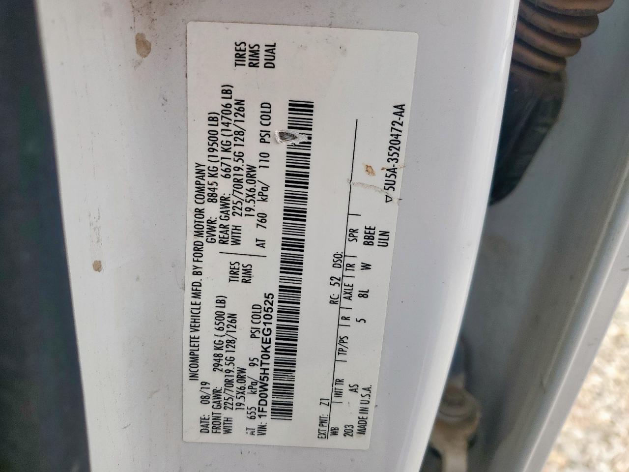 FORD F-550 SUPER DUTY