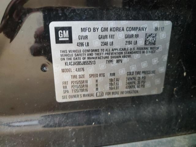 2018 BUICK ENCORE PRE KL4CJASB5JB552513