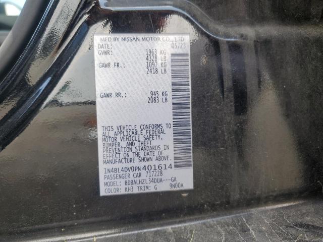 2023 NISSAN ALTIMA SV 1N4BL4DV0PN401614