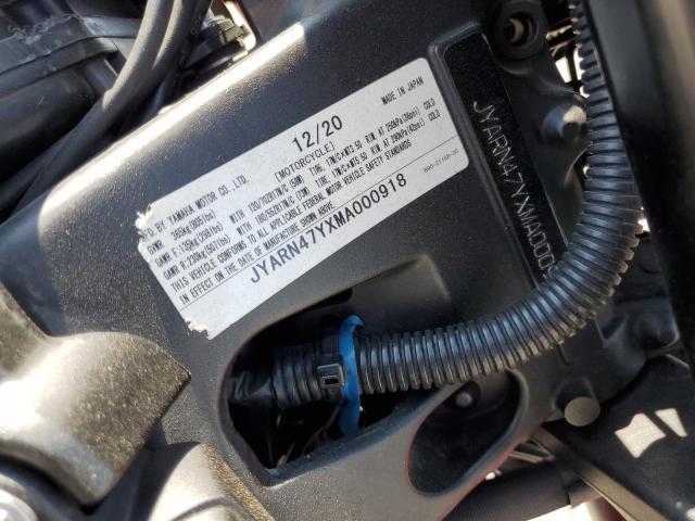 2021 YAMAHA XSR900 C JYARN47YXMA000918