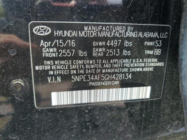 2016 HYUNDAI SONATA SPO 5NPE34AF5GH428134
