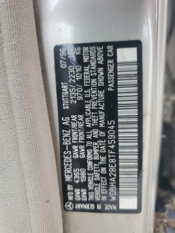 1996 MERCEDES-BENZ C 280 #3308368287