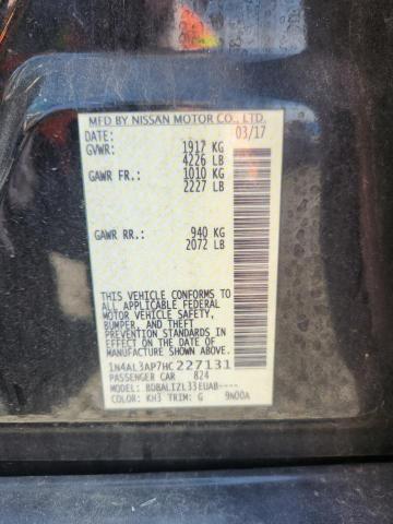 2017 NISSAN ALTIMA 2.5 - 1N4AL3AP7HC227131