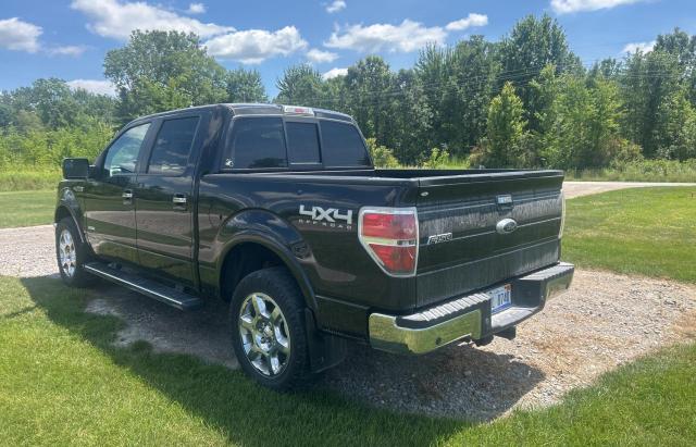 FORD F150 SUPER 2013 black crew pic gas 1FTFW1ET2DKD87906 photo #4
