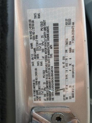 2016 FORD ESCAPE SE - 1FMCU0GX8GUB04514