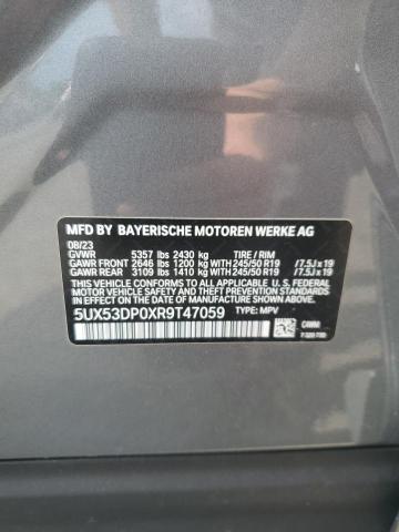 2024 BMW X3 XDRIVE3 - 5UX53DP0XR9T47059