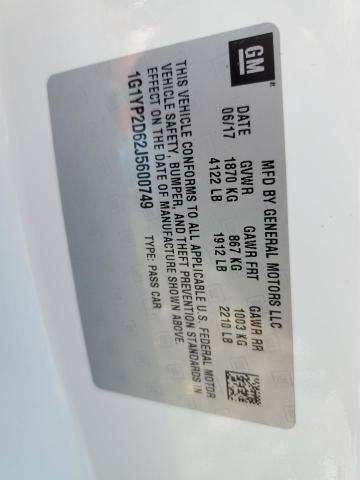 2018 CHEVROLET CORVETTE Z 1G1YP2D62J5600749
