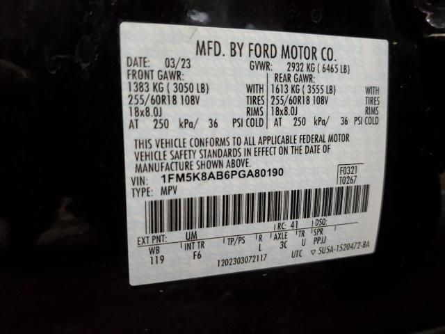 2023 FORD EXPLORER P 1FM5K8AB6PGA80190