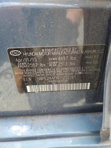 2015 HYUNDAI SONATA SE - 5NPE24AFXFH222261