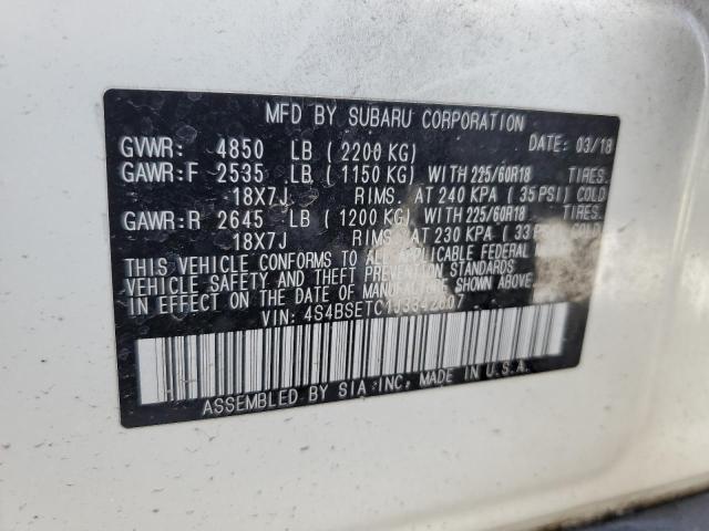 2018 SUBARU OUTBACK TO 4S4BSETC1J3342607