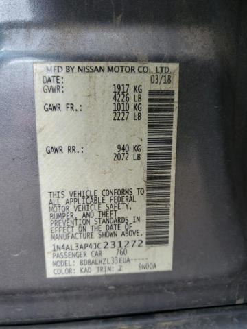 2018 NISSAN ALTIMA 2.5 1N4AL3AP4JC231272