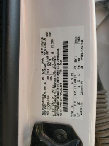 2015 FORD F150 SUPER - 1FTFW1EF1FKD80295