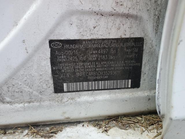 2012 HYUNDAI SONATA SE - 5NPEC4AB1CH352936