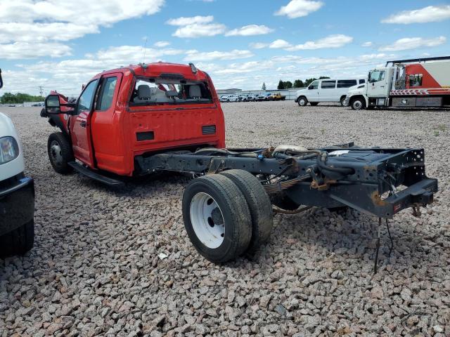 FORD F550 SUPER 2022 red  diesel 1FD0X5HT3NED57332 photo #3